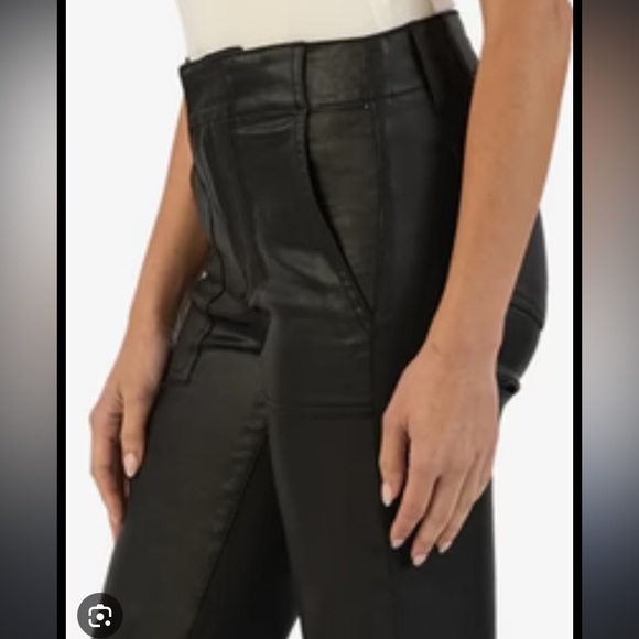 Kut From The Kloth Reese Coated Ankle Straight Size 0 - Picture 5 of 8